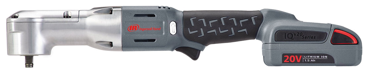 Ingersoll Rand W5330-K12 3/8" 20V Angle Cordless Impact Wrench 1 Battery Kit, 180 ft-lb Torque, Friction Ring Retainer