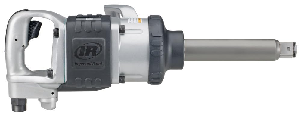 Ingersoll Rand 285B-6 1-Inch Cordless Pneumatic Impact Wrench with 6-Inch Extended Anvil and 2 Handles