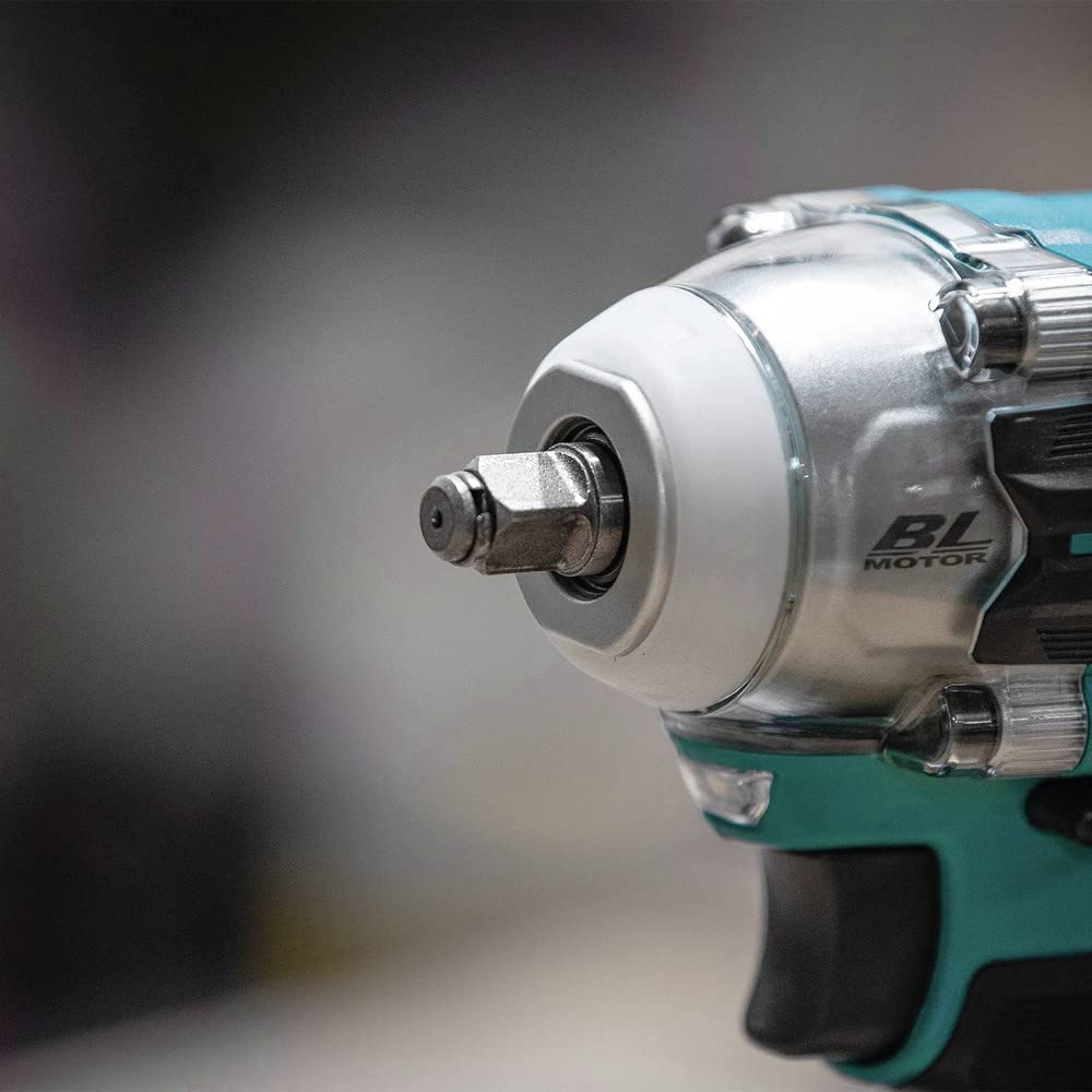 Makita XWT16T 18V LXT® Lithium-Ion Brushless Cordless 4-Speed 3/8" Sq. Drive Impact Wrench w/Friction Ring Anvil (5.0Ah)