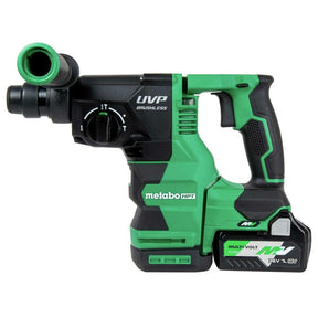 Metabo HPT Cordless 36V MultiVolt™ Rotary Hammer Kit | SDS Plus | 1-1/8-Inch | LED Level | User Vibration Protection | Optional AC Adapter | DH3628DA
