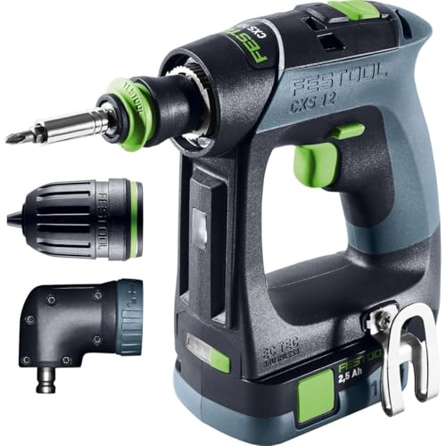 Festool 576869 Cordless Drill CXS 12 2.5Ah Set