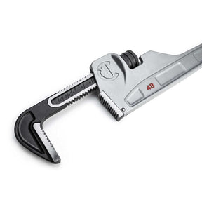 Crescent Aluminum Pipe Wrench - Plumbing, Mechanic, Home Improvement & Repair Tool - Adjustable Wrench - 48" - CAPW48