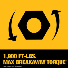 DEWALT 20V MAX XR 1/2 Inch Cordless Impact Wrench Kit with Hog Ring Anvil, Battery and Charger Included (DCF961GP1)