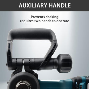 AUTOJARE Cordless Impact Wrench 1" Brushless High Torque 2200 Ft-lbs (3000 N.m) Heavy-duty Impact Wrench with 6.0A Battery, Fast Charger, Carrying Case and 2pc Sockets