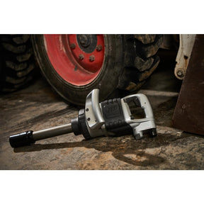 Ingersoll Rand 285B-6 1-Inch Cordless Pneumatic Impact Wrench with 6-Inch Extended Anvil and 2 Handles