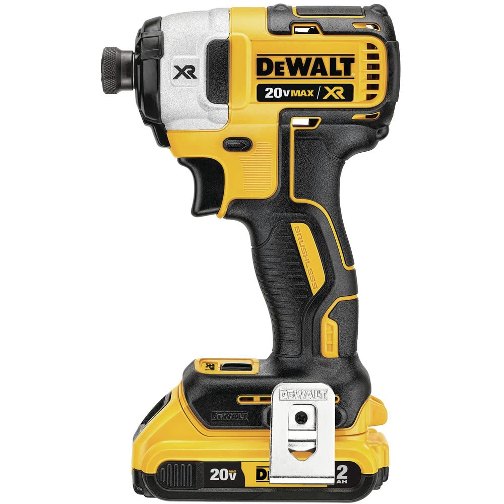 DEWALT DCK2100D1T1 20V MAX* Brushless Cordless 2-Tool Kit Including Hammer Drill/Driver with FLEXVOLT ADVANTAGE™