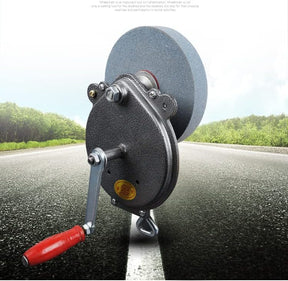 Manual Hand-Crank Knife Sharpener – Household Kitchen Tool 🔪✨