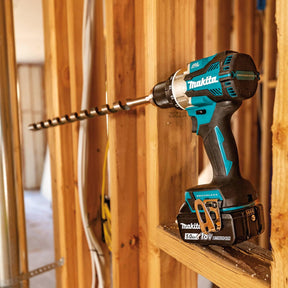 Makita XPH16T 18V LXT® Lithium-Ion Compact Brushless Cordless 1/2" Hammer Driver-Drill Kit (5.0Ah)