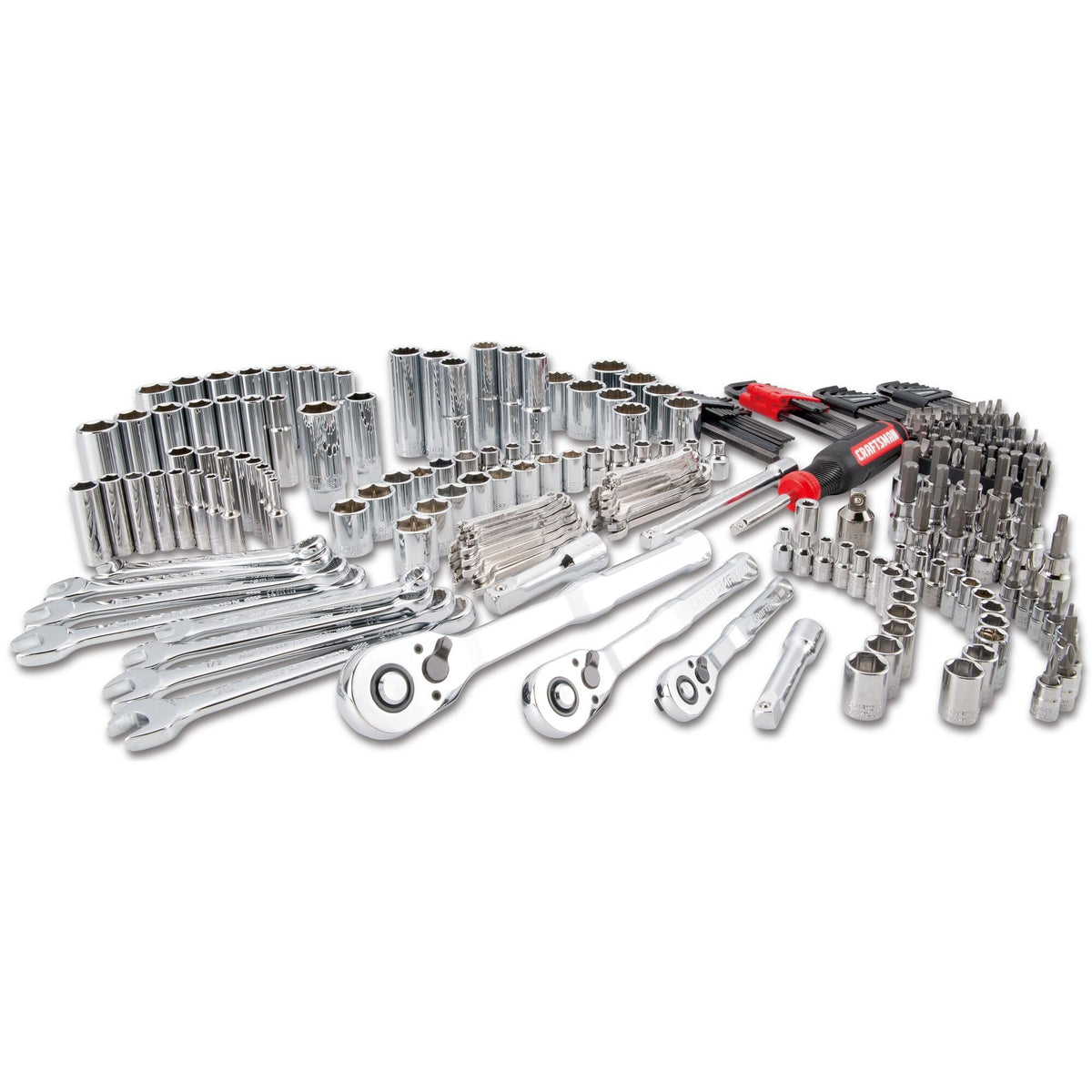 Craftsman 262-Piece Mechanic Tool Set with 3-Drawer VERSASTACK Tool Box, SAE and Metric Socket Set with Combination Wrenches and Spark Plug Sockets (CMMT45309)