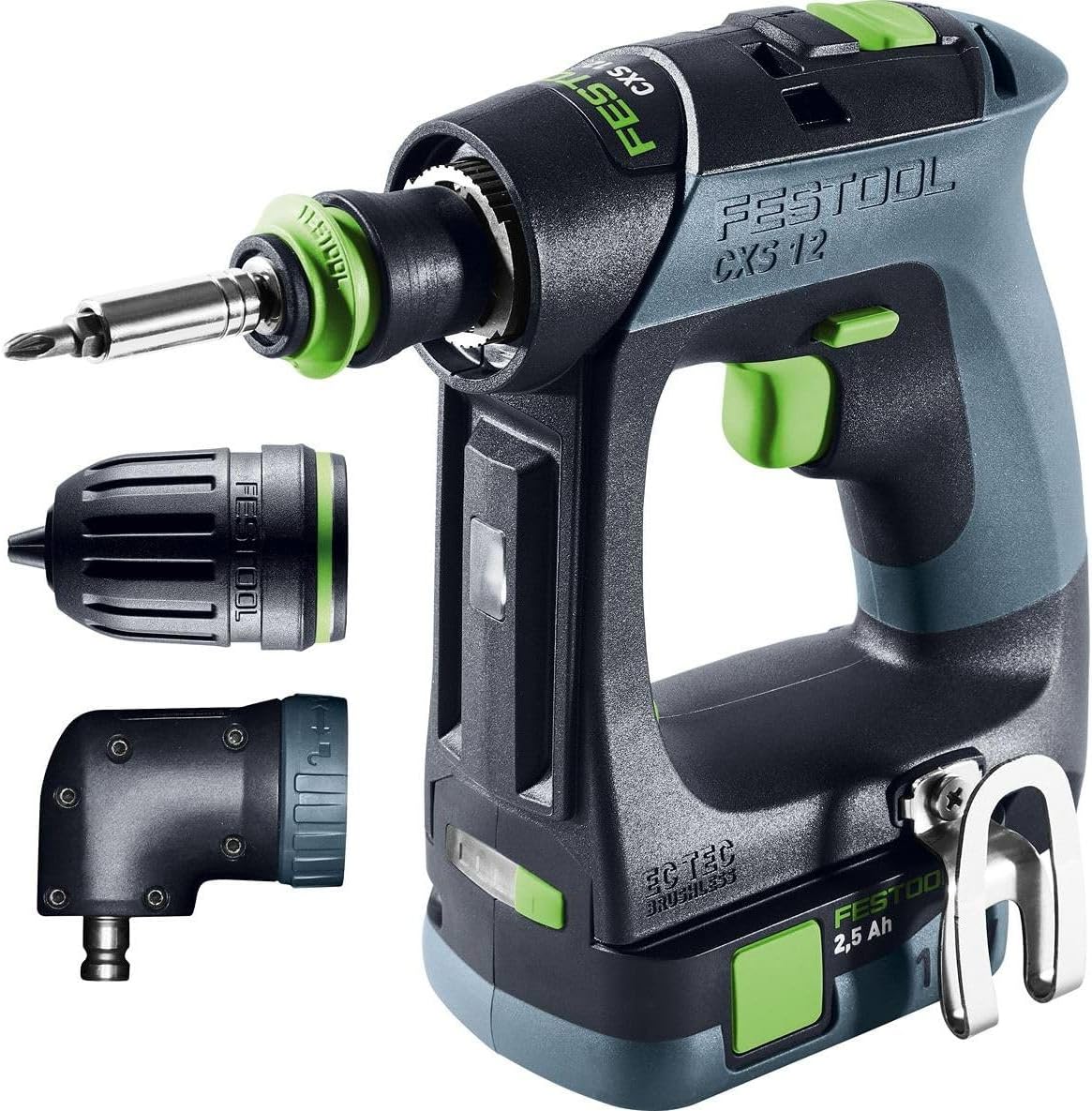 Festool 576869 Cordless Drill CXS 12 2.5Ah Set