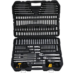 DEWALT Mechanics Tools Kit and Socket Set, 204-Piece (DWMT72165) & 20V MAX* Cordless Drill Combo Kit, 2-Tool (DCK240C2)