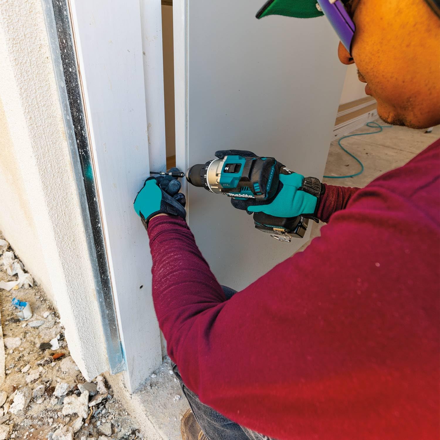 Makita XPH16T 18V LXT® Lithium-Ion Compact Brushless Cordless 1/2" Hammer Driver-Drill Kit (5.0Ah)