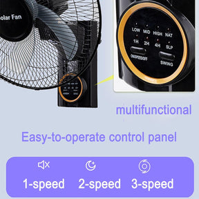 Portable Oscillating Fan – Household & Camping Use 🌬️✨