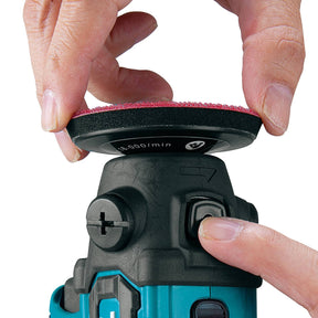 Makita VP01R1 12V max CXT Lithium‑Ion Brushless 3" Polisher / 2" Sander Kit (2.0Ah) with ML103 12V max CXT Lithium-Ion Cordless L.E.D. Flashlight