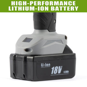 U.S. Solid Electric Cordless Hydraulic Crimper Tool Kit 6.5 ton Rechargeable for Cu Terminal Lugs Splices Cable Wire Connector with Standard 8 AWG - 600 MCM Copper Dies, 2 Li-ion Batteries, Charger