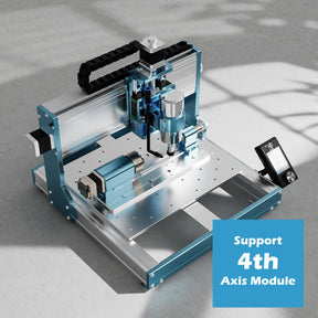 Genmitsu 3030-PROVer MAX CNC Router Machine with Linear Guide & Ball Screw Motion, Achieve ±0.05mm Accuracy for High Precision Metal Aluminum Copper Acrylic Engraving, Supports 4th Axis Rotary Kit