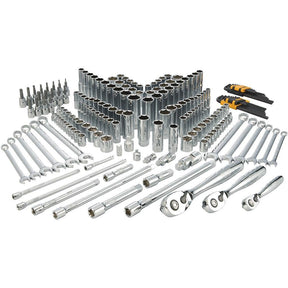 DEWALT Mechanics Tools Kit and Socket Set, 204-Piece (DWMT72165) & 20V MAX* Cordless Drill Combo Kit, 2-Tool (DCK240C2)