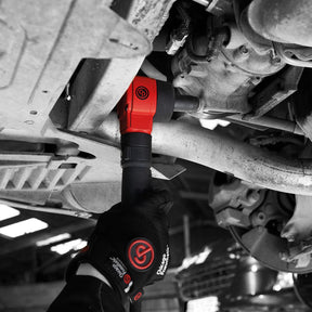 Chicago Pneumatic CP7737 1/2 Inch Angle Impact Wrench, Single Hammer, Direct Drive, 221 ft.lbs Max Torque, 9000 RPM