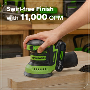 Greenworks 24V Cordless Brushless 8PCs Combo, Drill+Impact Driver+Circular Saw+Recip Saw+Jig Saw+Sander+Flashlight+Oscillating Tool (2) 2.0Ah+4.0Ah Batteries (24,000mAh Power Bank) 65W USB-C Charger