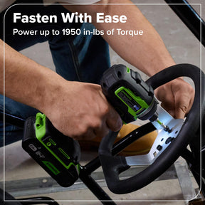 Greenworks 24V Cordless Brushless 8PCs Combo, Drill+Impact Driver+Circular Saw+Recip Saw+Jig Saw+Sander+Flashlight+Oscillating Tool (2) 2.0Ah+4.0Ah Batteries (24,000mAh Power Bank) 65W USB-C Charger