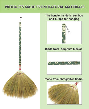 Handmade Household Broom – Durable Sweeping Brush