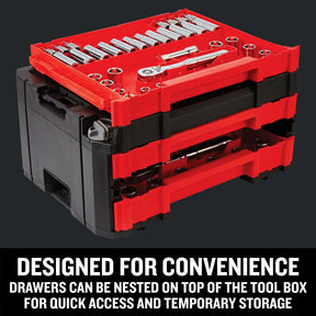 Craftsman 262-Piece Mechanic Tool Set with 3-Drawer VERSASTACK Tool Box, SAE and Metric Socket Set with Combination Wrenches and Spark Plug Sockets (CMMT45309)